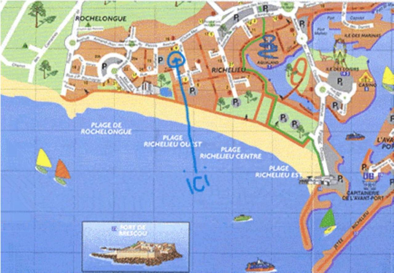 Appartement Vacances Cap D'Agde Exteriör bild
